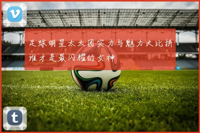 足球明星太太团实力与魅力大比拼谁才是最闪耀的女神